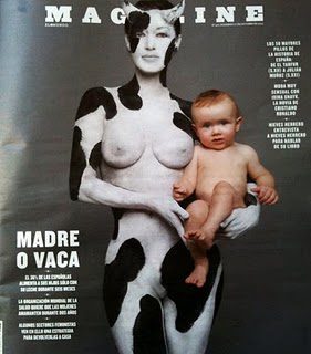 ¿Mujer o vaca? no, madre plena simplemente