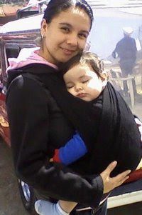 Otro poema y fotos sobre Crianza en brazos