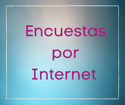 Encuestas por internet