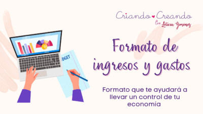 Formato para registrar ingresos y gastos