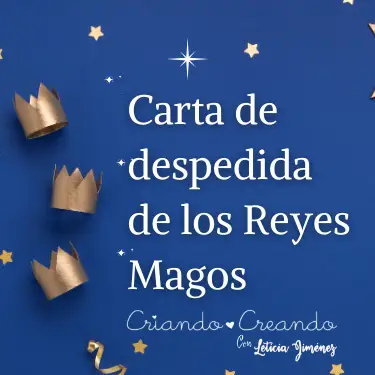 Carta de despedida de los Reyes Magos