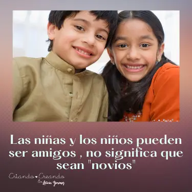 Las niñas y niños no necesitan novio